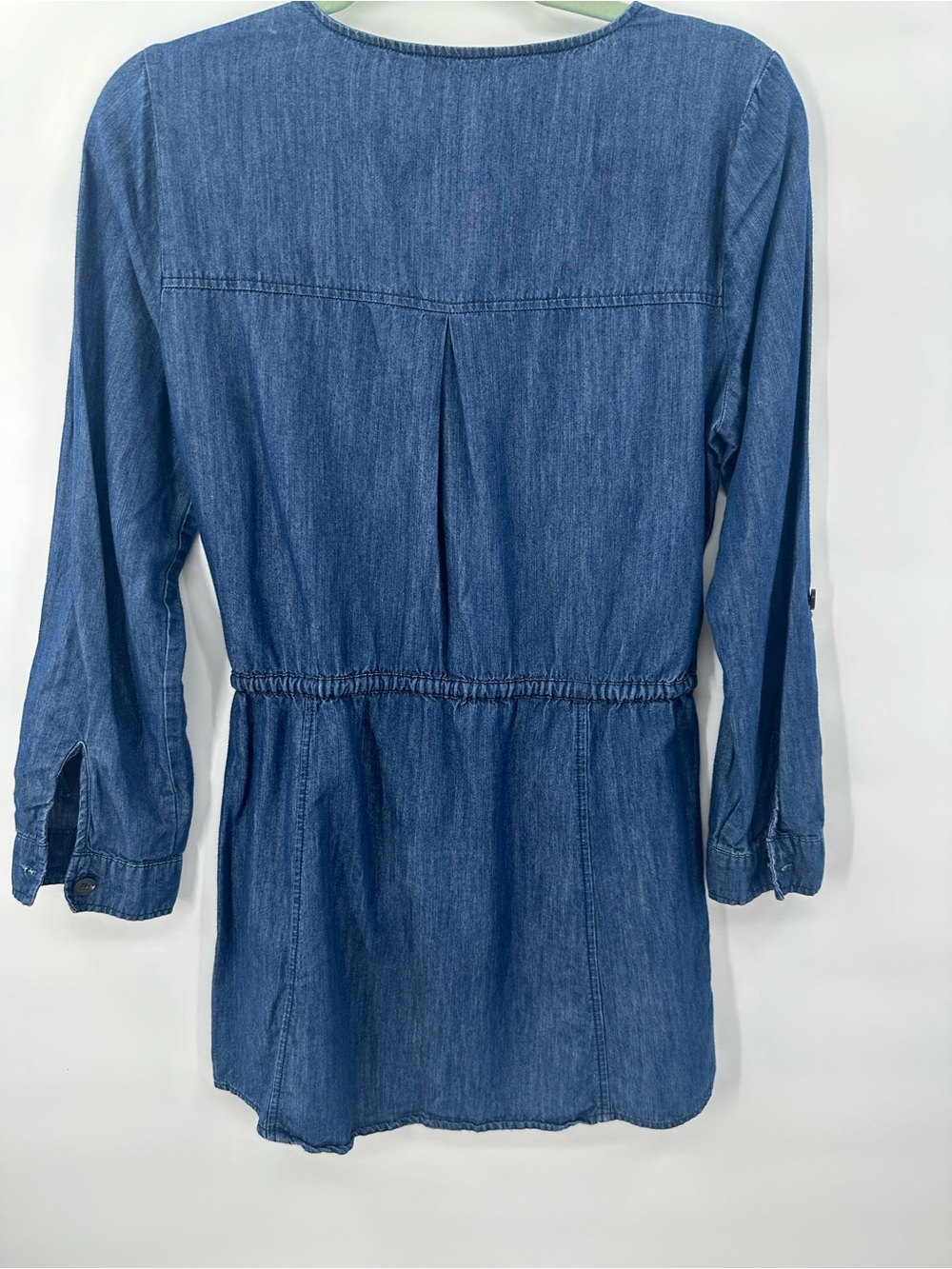 JACK by BB Dakota Denim Chambray Mini Dress Size Small 1185 - Picture 4 of 11